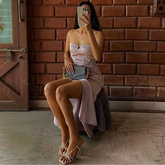 Zara Corset Combination Dress New - Picture 3 of 12